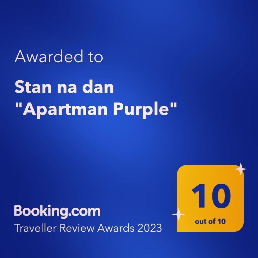 شقة Stan Na Dan "Apartman Purple" بانيا لوكا المظهر الخارجي الصورة